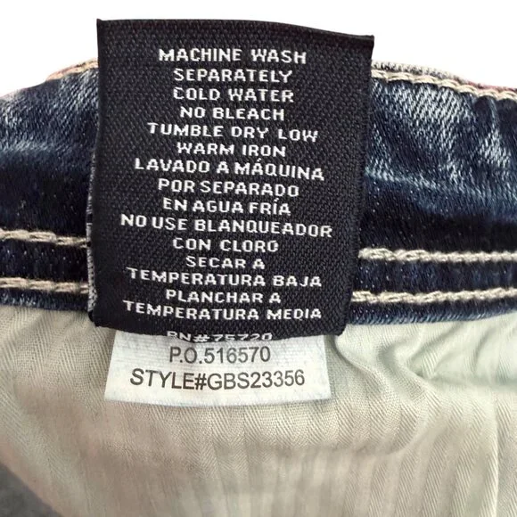 BKE Tyler Jeans - Men's 36x36 - Relaxed Fit Stretch - Grise Color - NWT - Picture 14 of 14